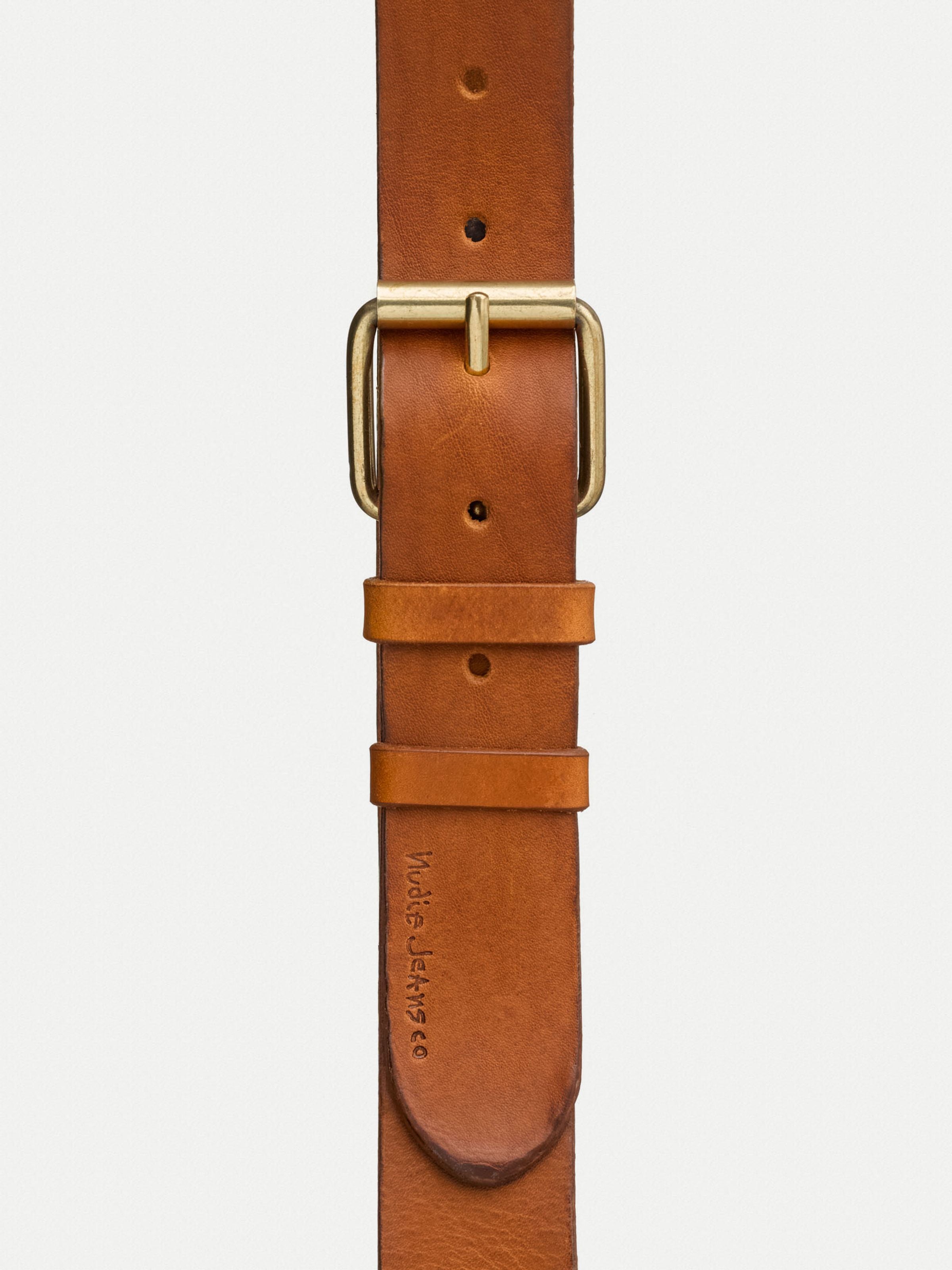 Pedersson Leather Belt Toffee Brown