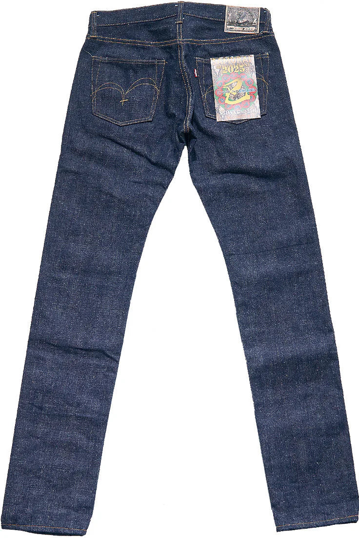 S511VX17oz-25M "Year Of The Snake" 17oz Selvedge Denim Slim Taper