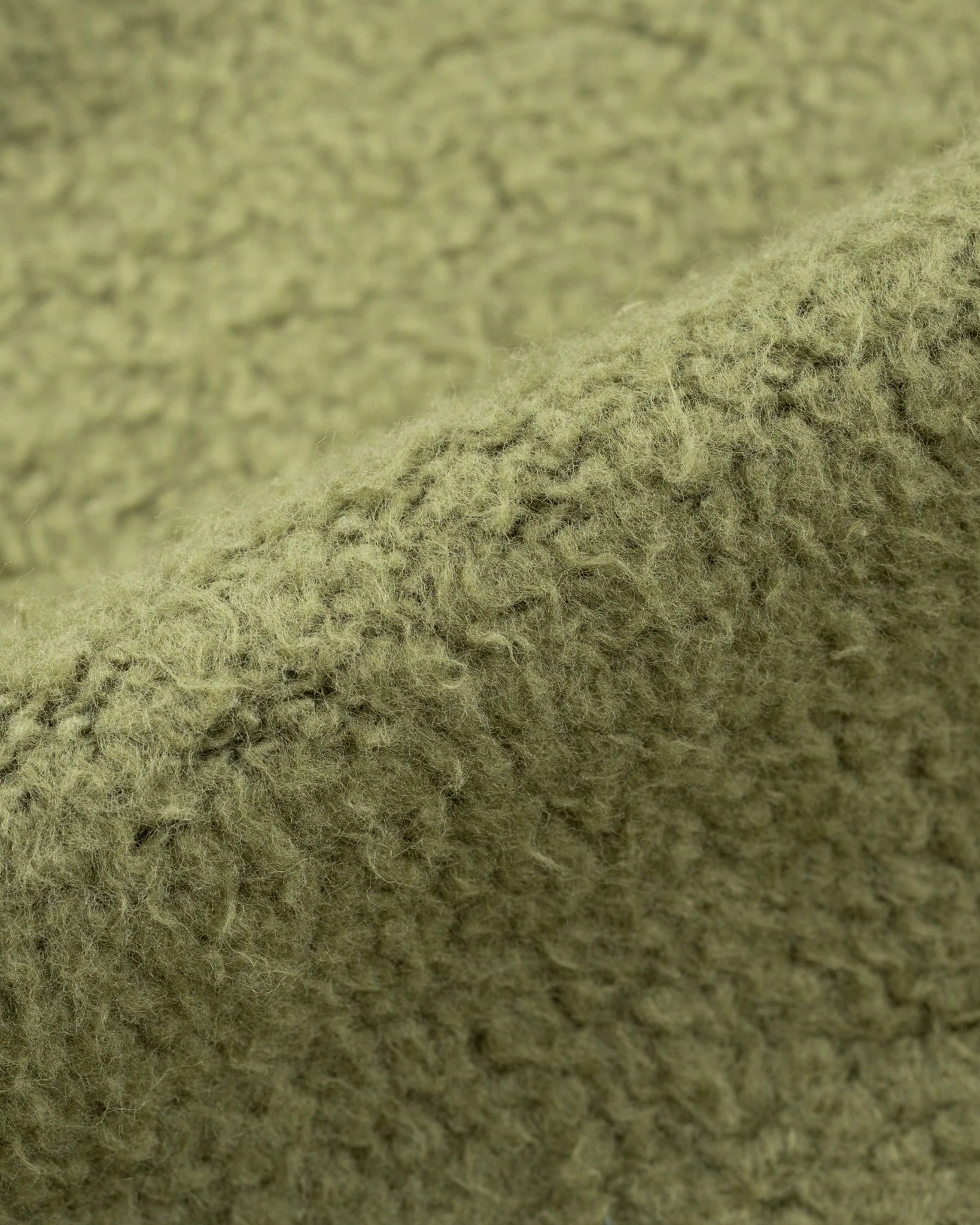 IHSW-10-OLV 14oz Ultra Heavy Loopwheel Cotton Zip Hoodie Olive