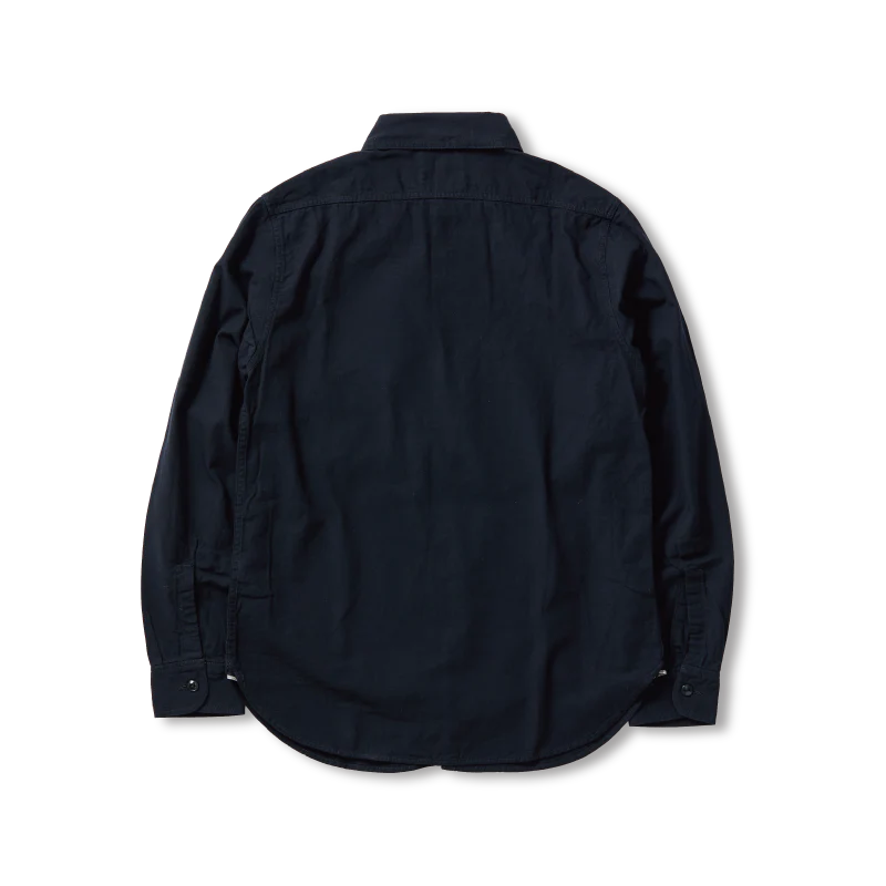 4810-22 Selvedge Chambray Shirt Black
