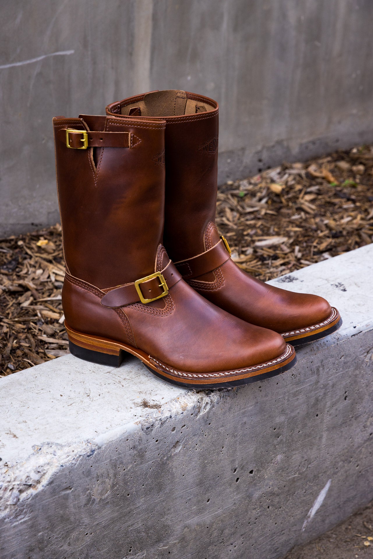 Wesco X Brooklyn Clothing Custom Mister Lou Mahogany Chromexcel