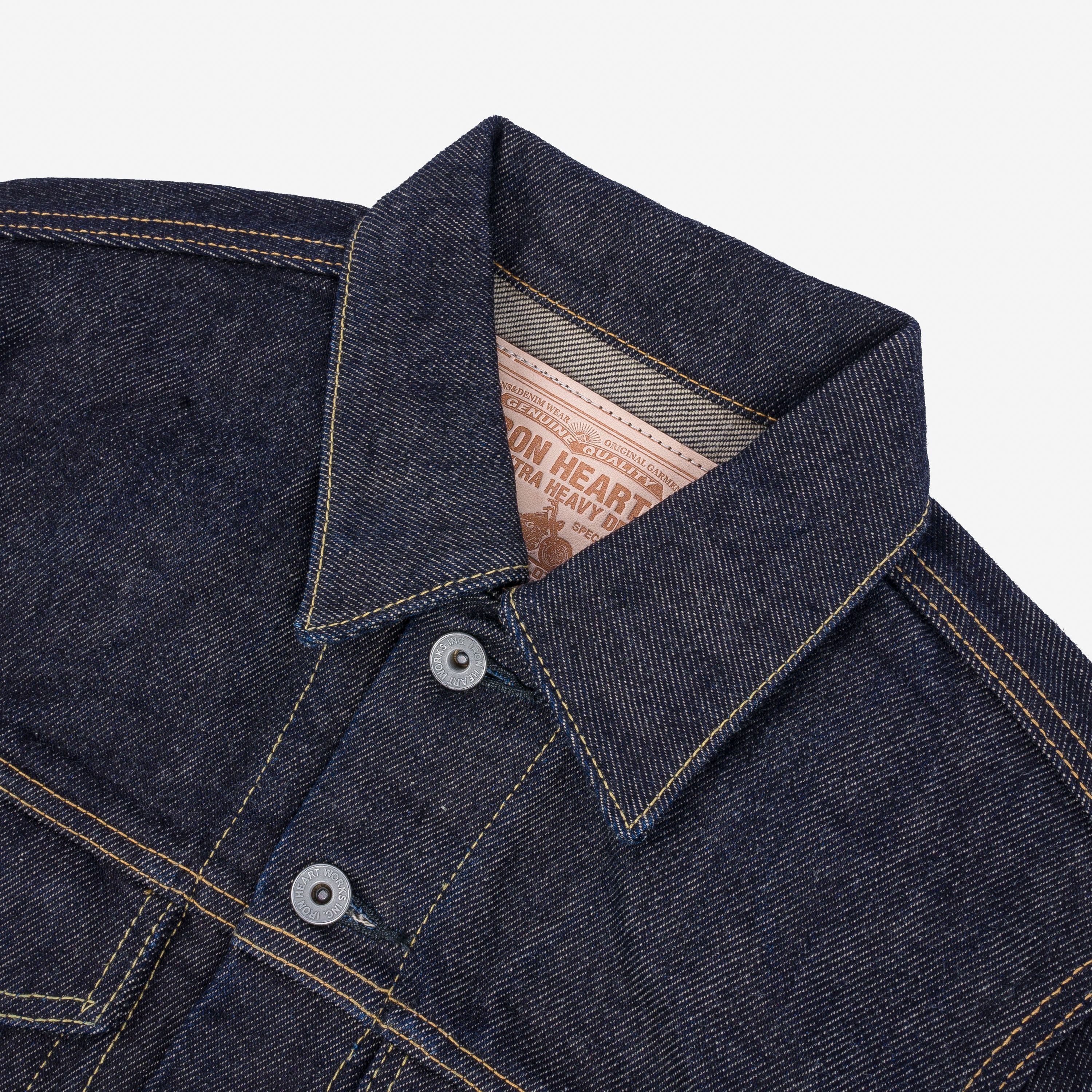 IH-526PJ 21oz Selvedge Denim Modified Type III Jacket Indigo