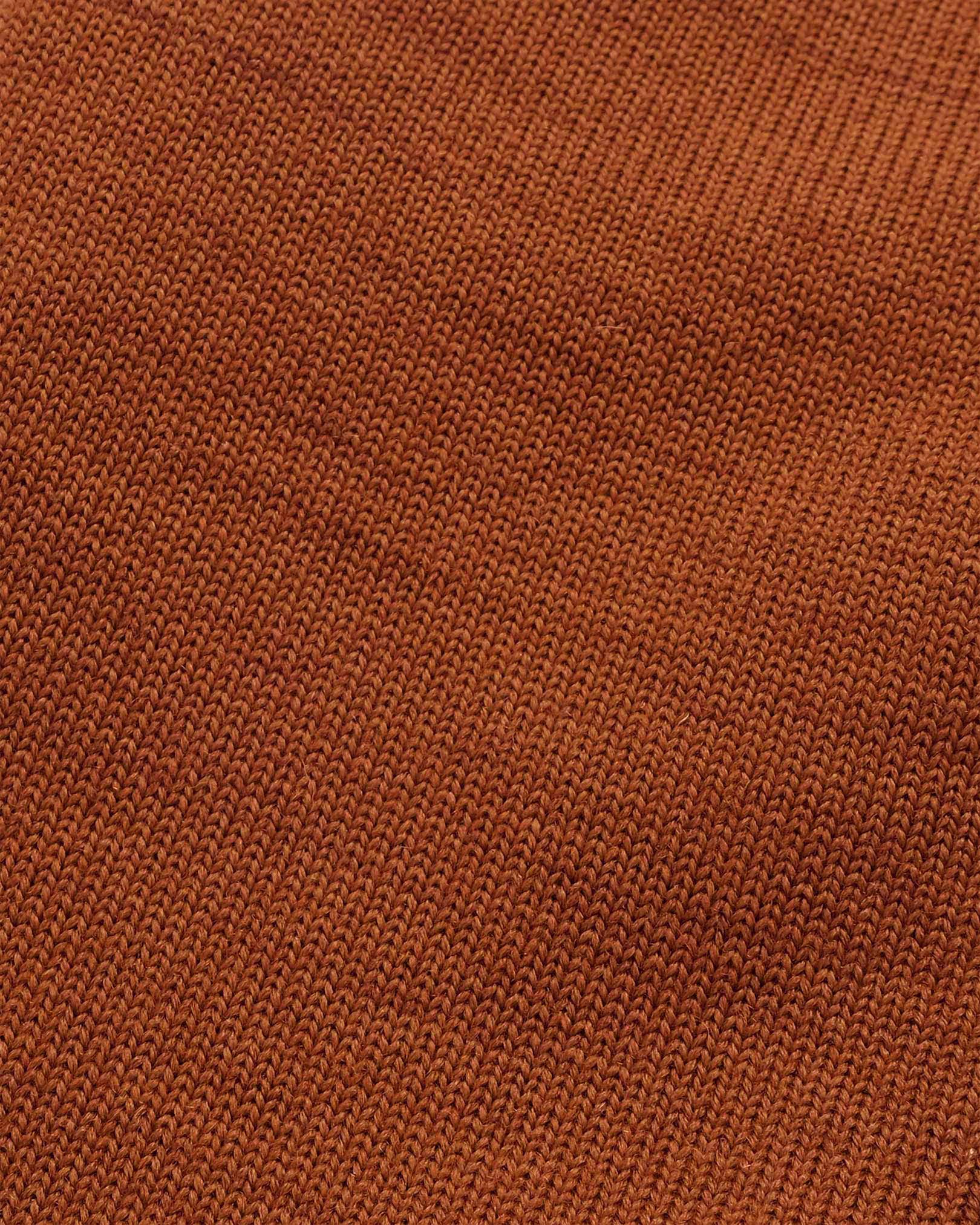 Classic Cardigan Sweater Burnt Orange