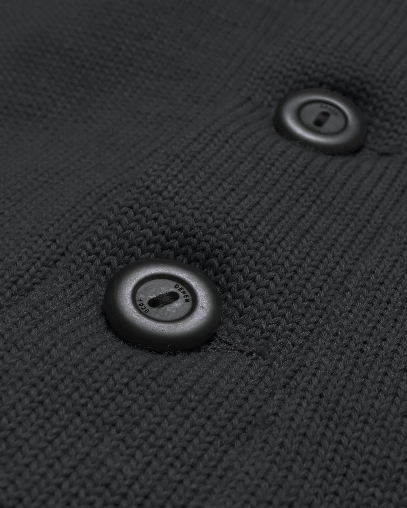 Classic Cardigan Sweater Dark Charcoal