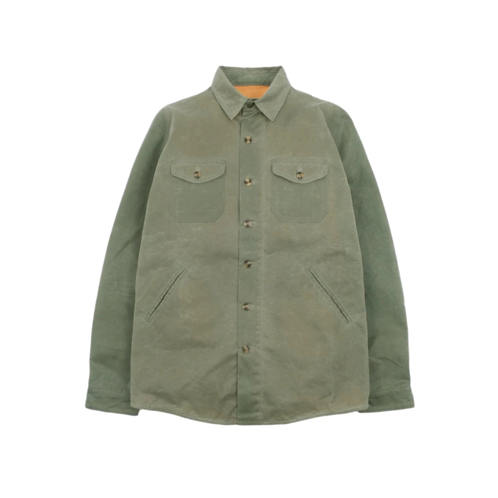Crissman Overshirt Everwax Light Moss
