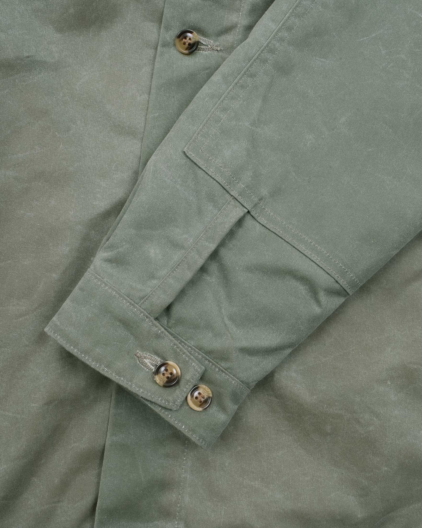 Crissman Overshirt Everwax Light Moss