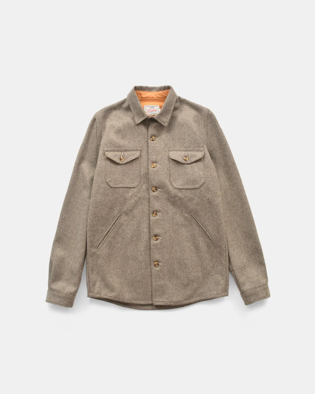 Crissman Overshirt Wool Oatmeal