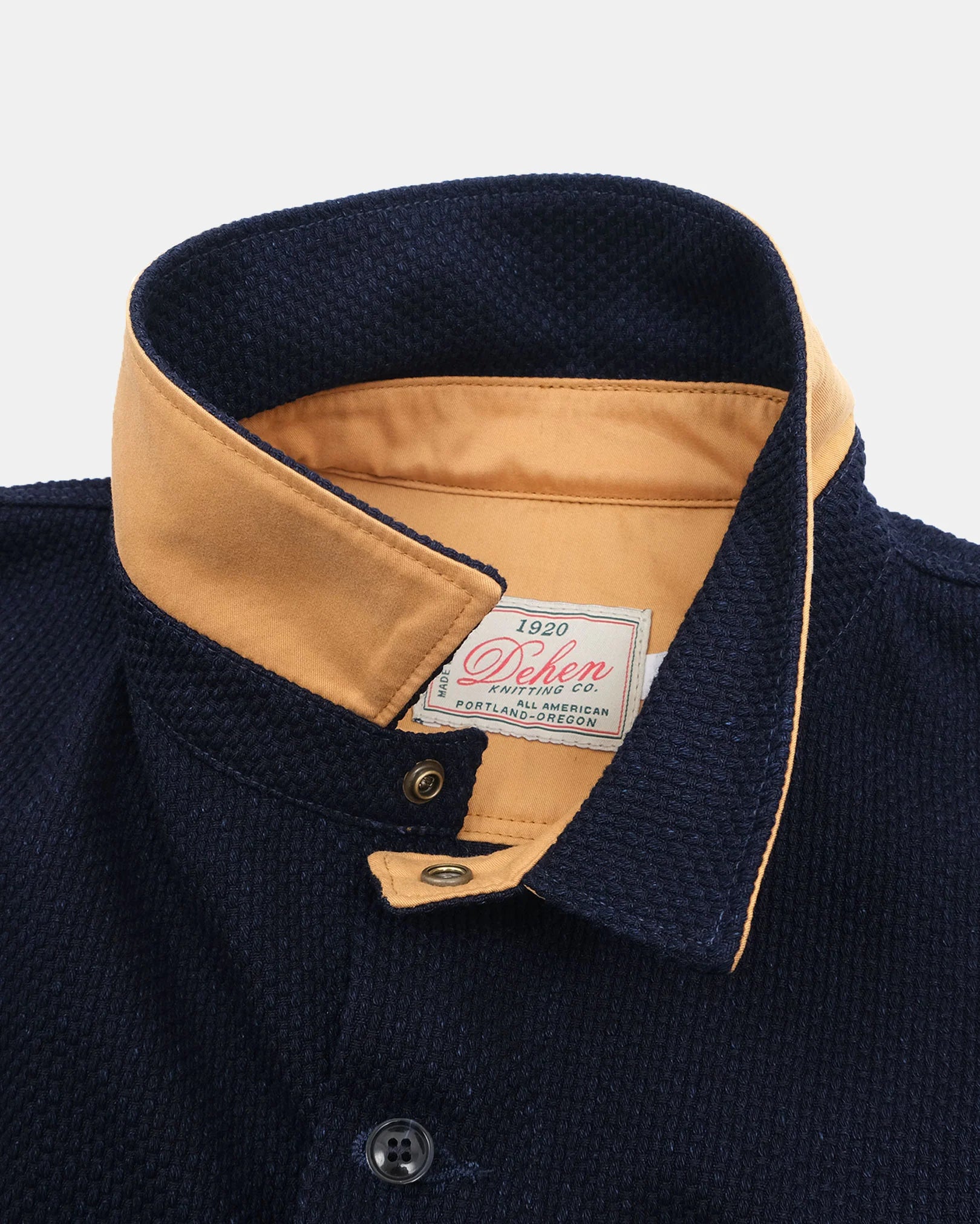 Crissman Overshirt Indigo Sashiko