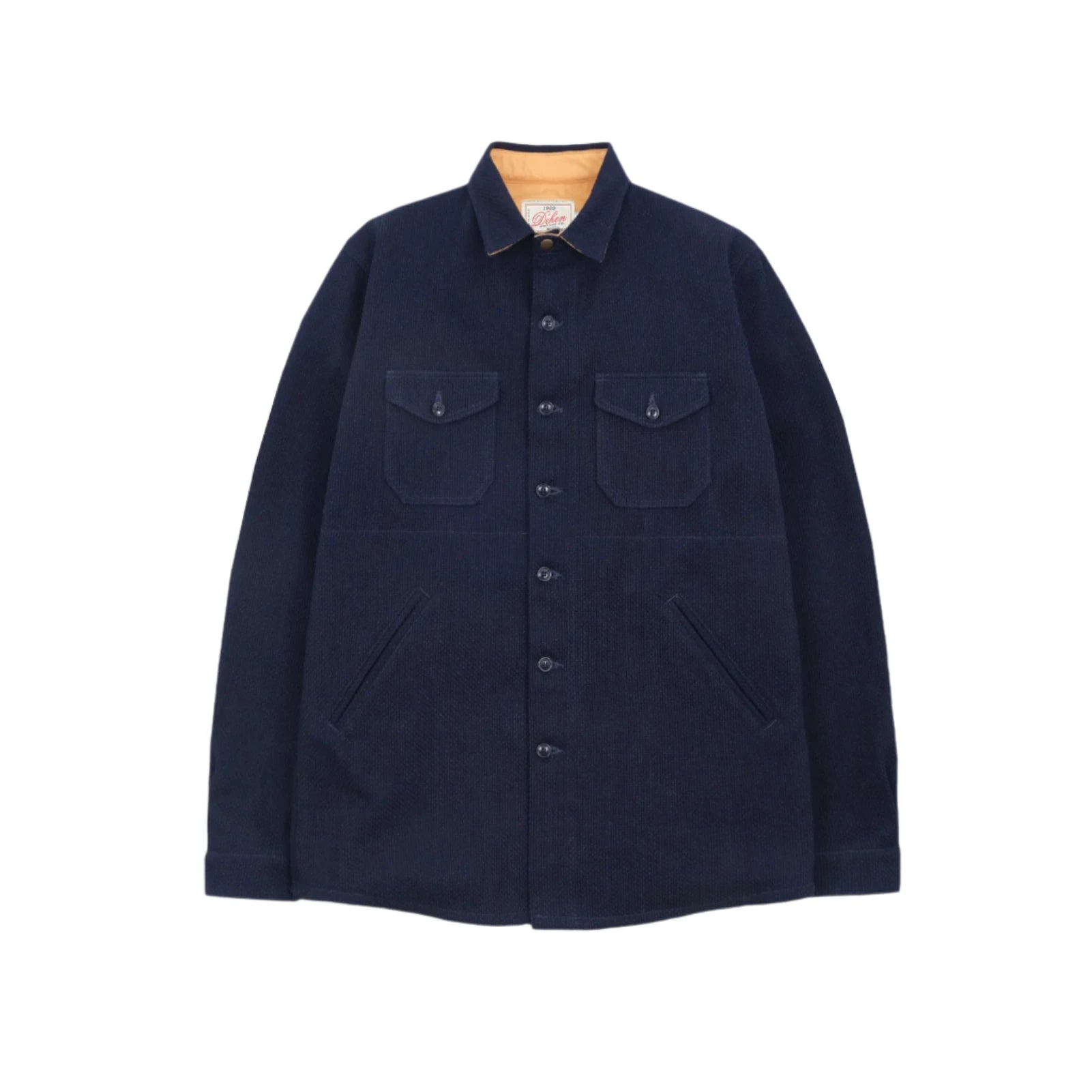 Crissman Overshirt Indigo Sashiko