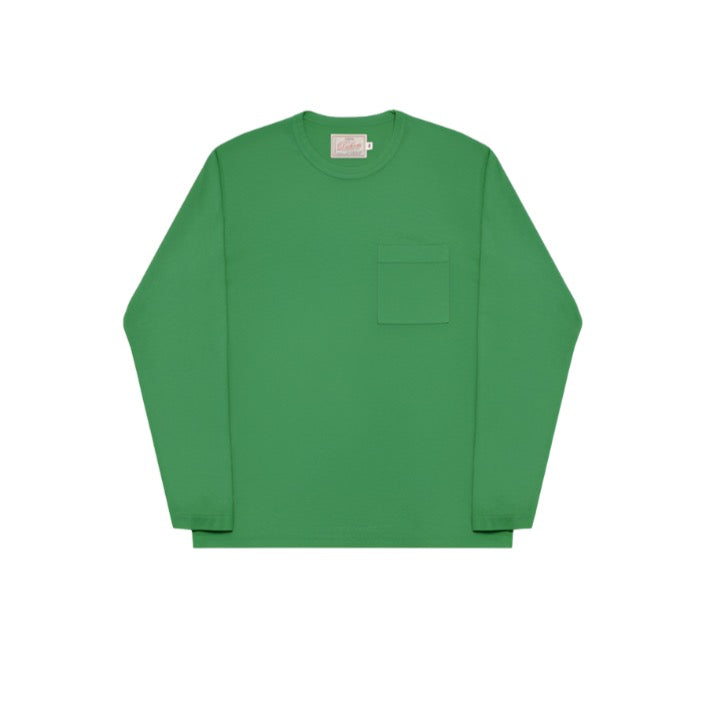 Heavy Duty Long Sleeve Tee Kelly Green