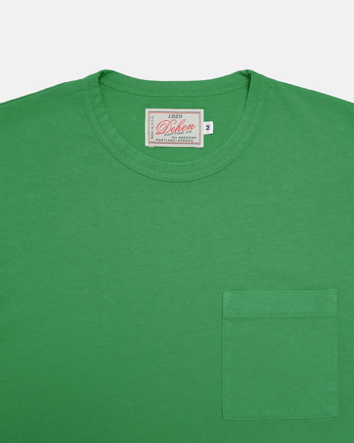 Heavy Duty Long Sleeve Tee Kelly Green
