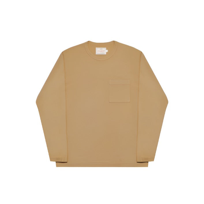 Heavy Duty Long Sleeve Tee Alvord Khaki