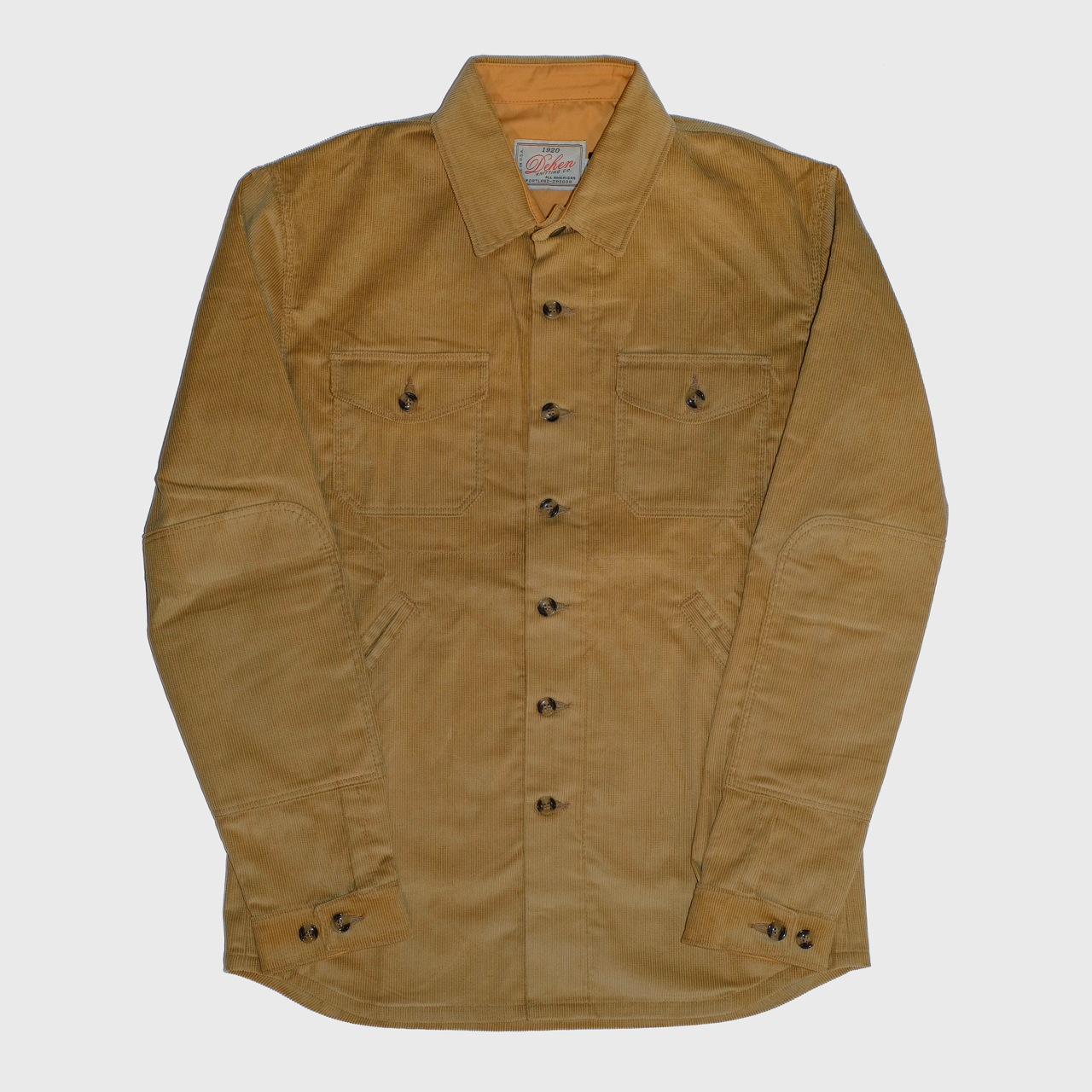 Crissman Overshirt Fawn Corduroy