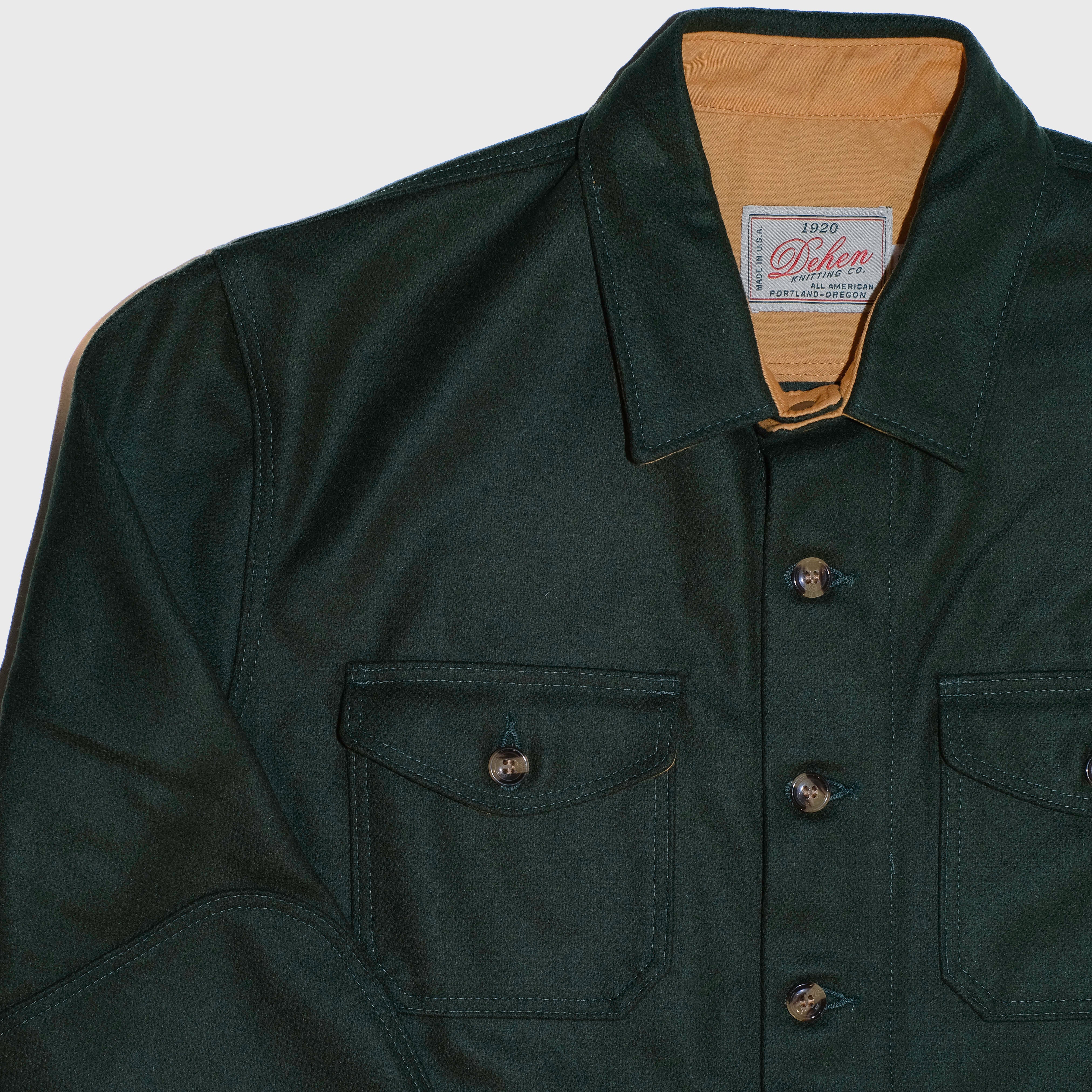 Crissman Overshirt Wool Pine