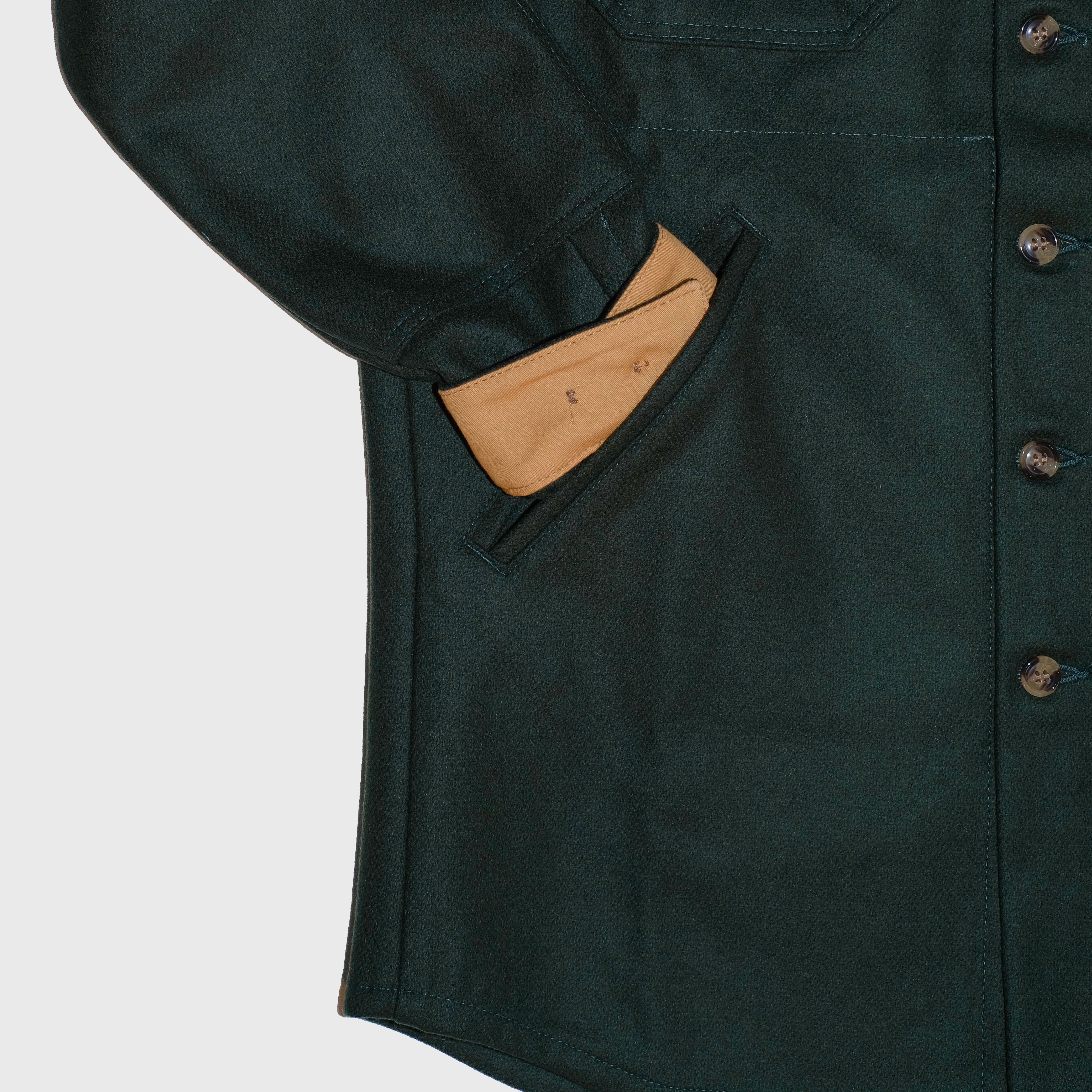 Crissman Overshirt Wool Pine