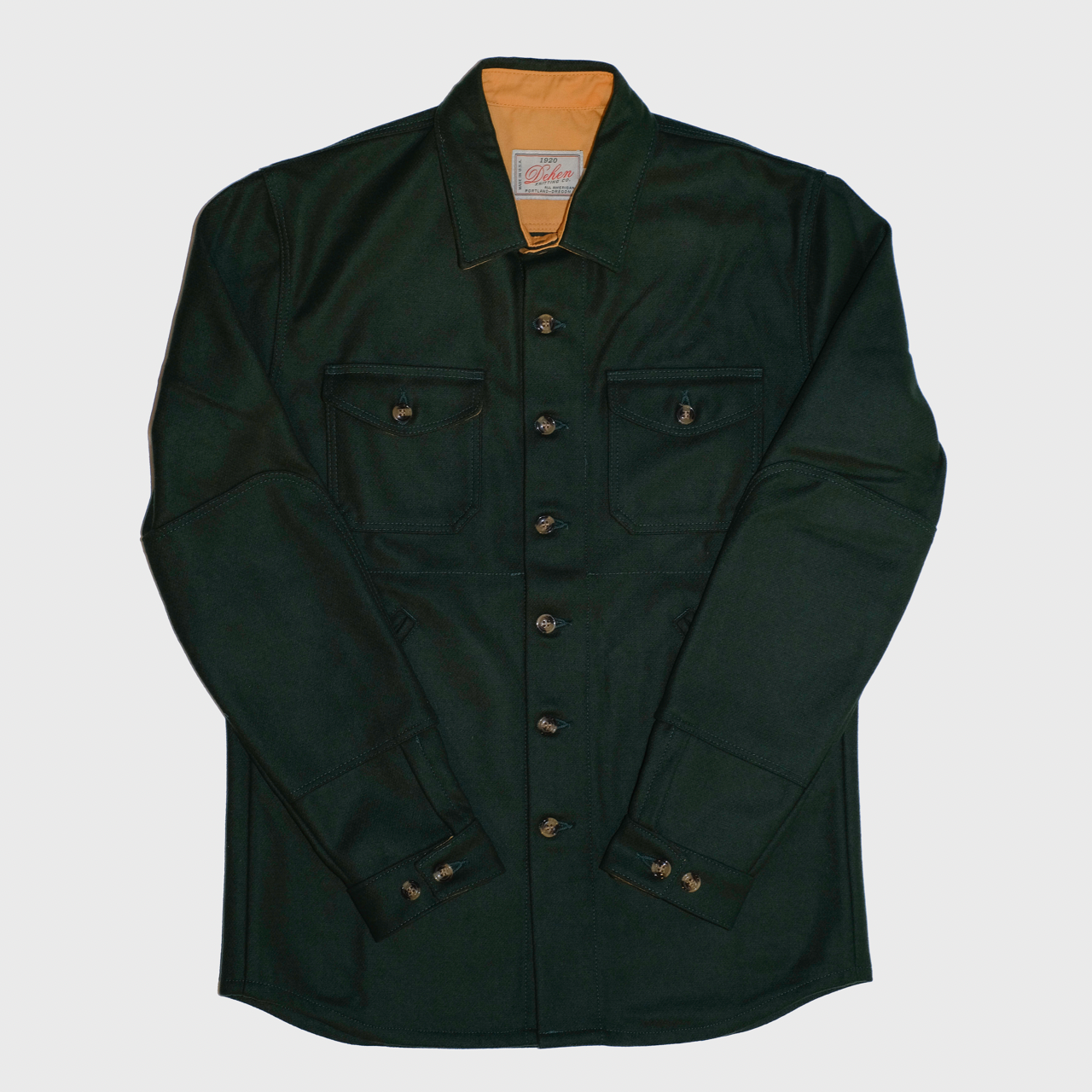 Crissman Overshirt Wool Pine