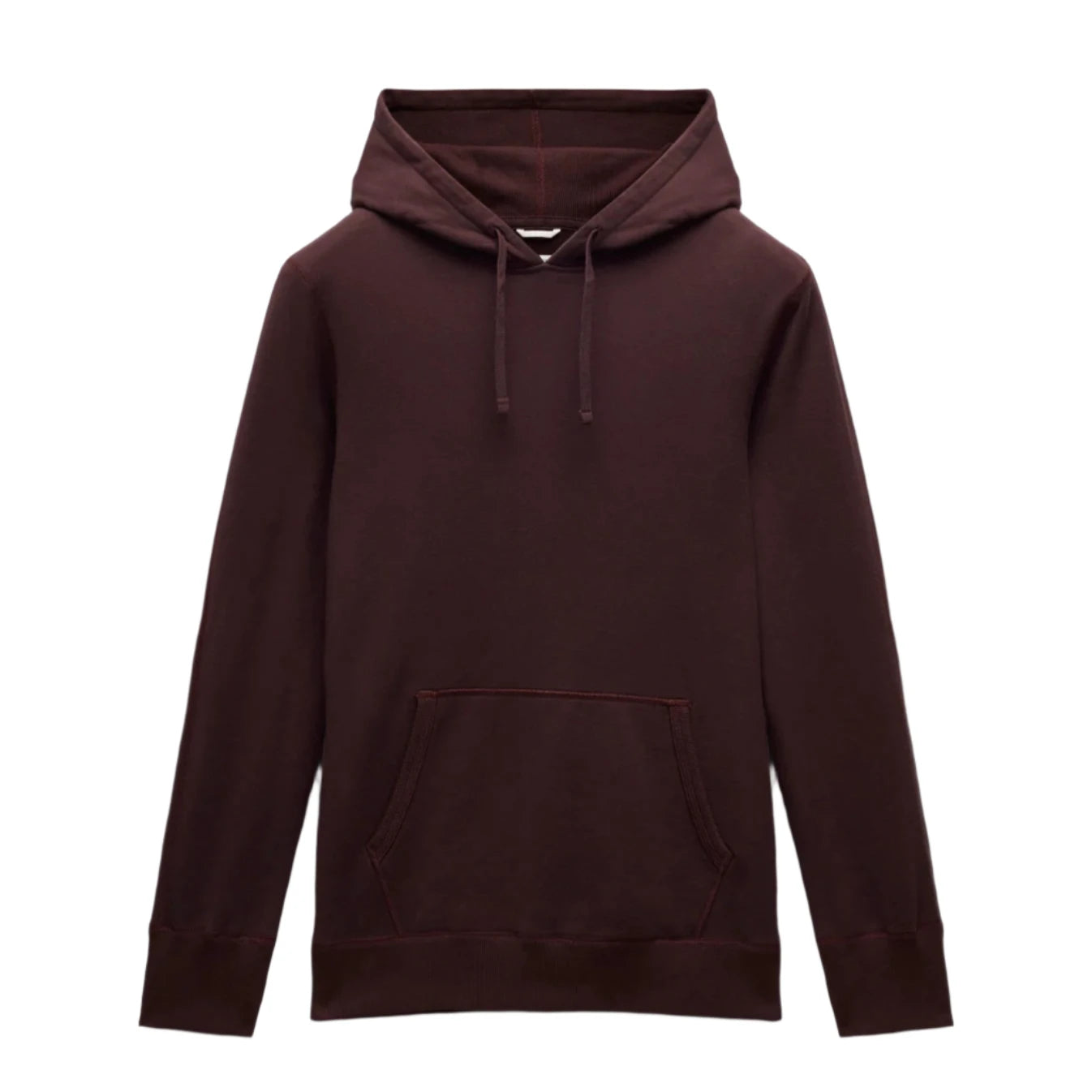 Midweight Terry Slim Hoodie Oxblood