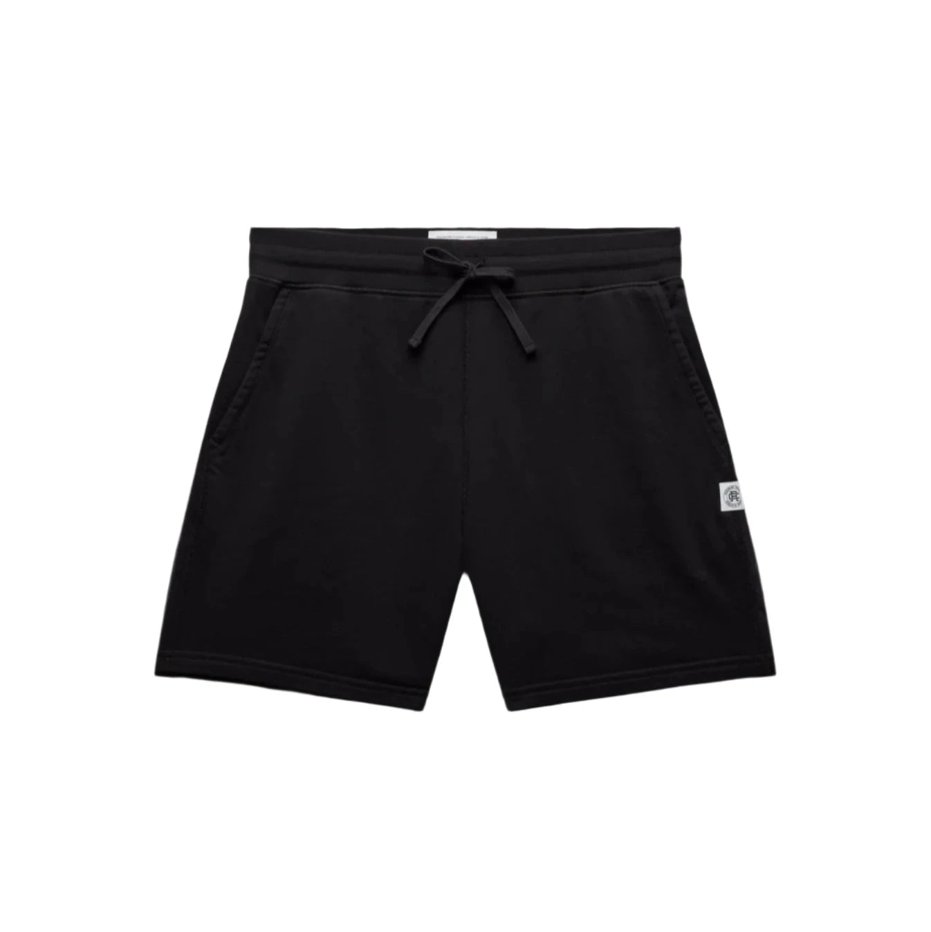 Lightweight Terry Standard Sweatshort 6" Black
