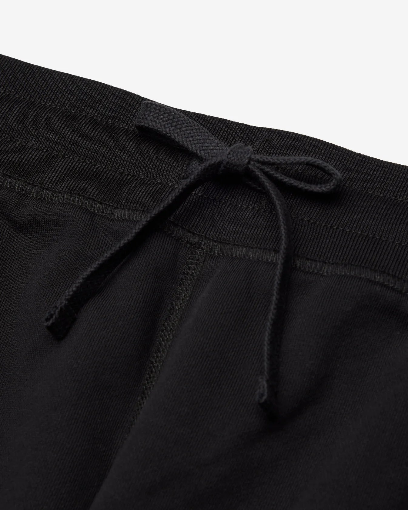Lightweight Terry Standard Sweatshort 6" Black