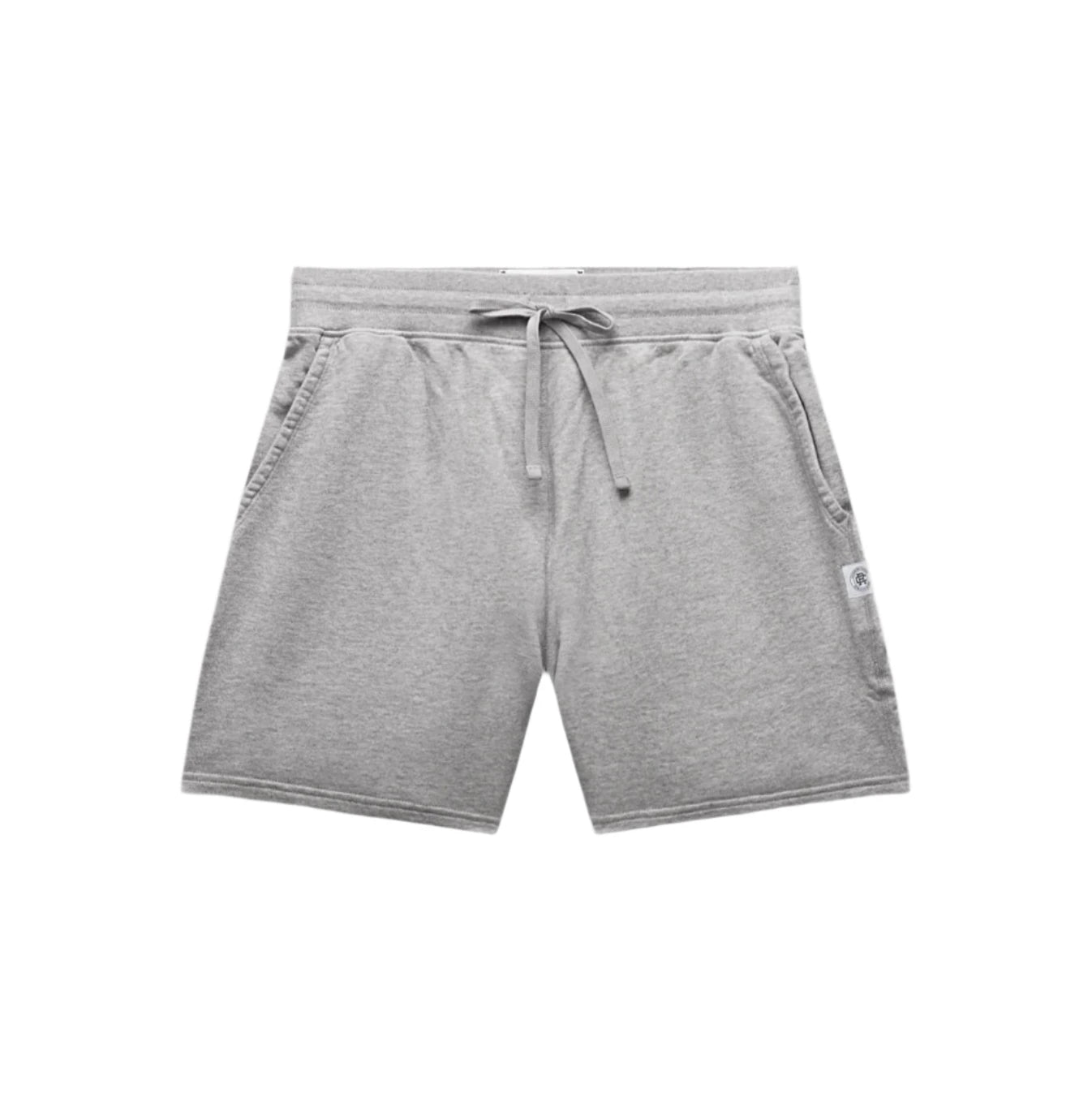 Lightweight Terry Standard Sweatshort 6" Heather Grey
