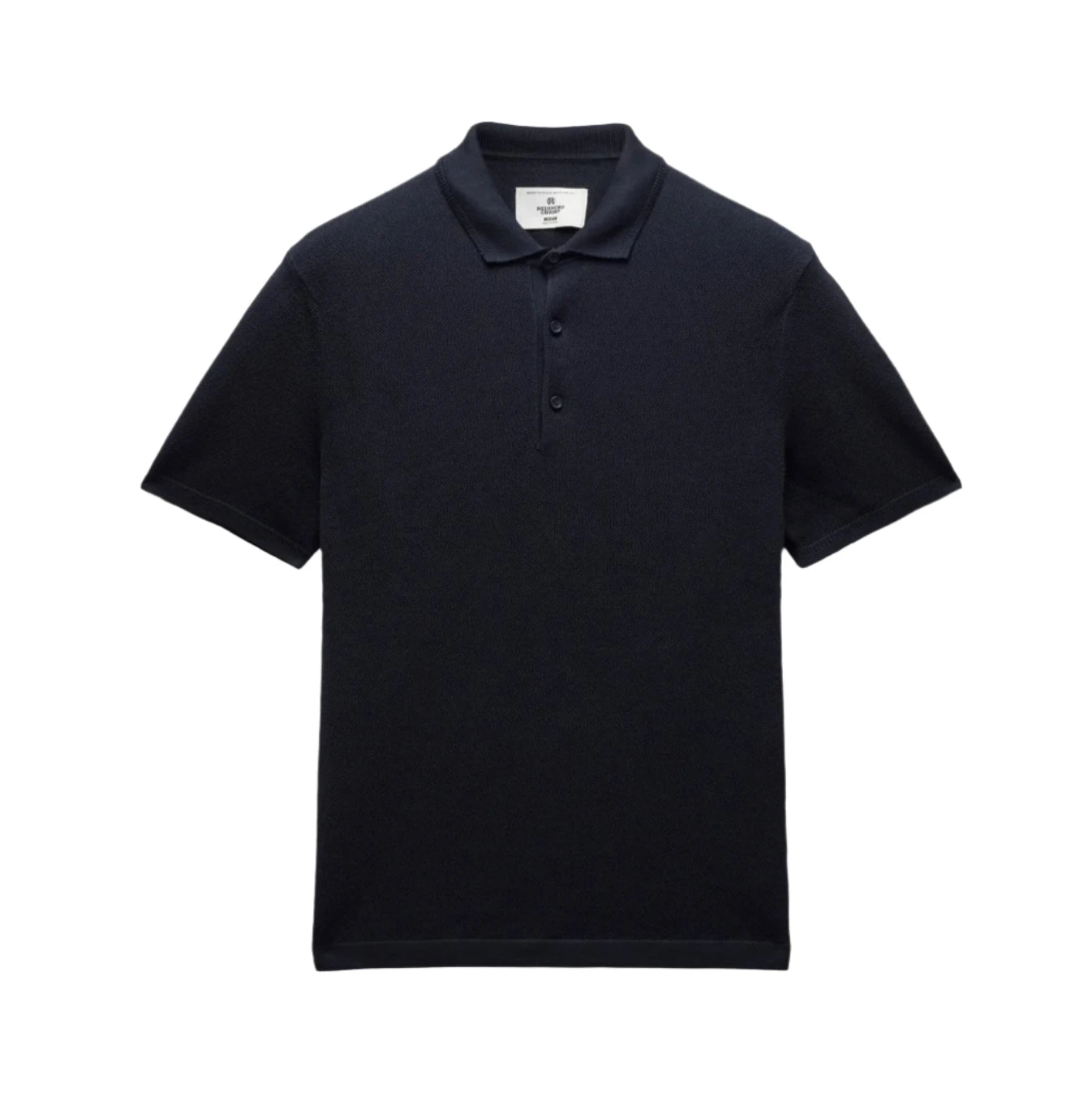 Supima Pique Ace Polo Navy