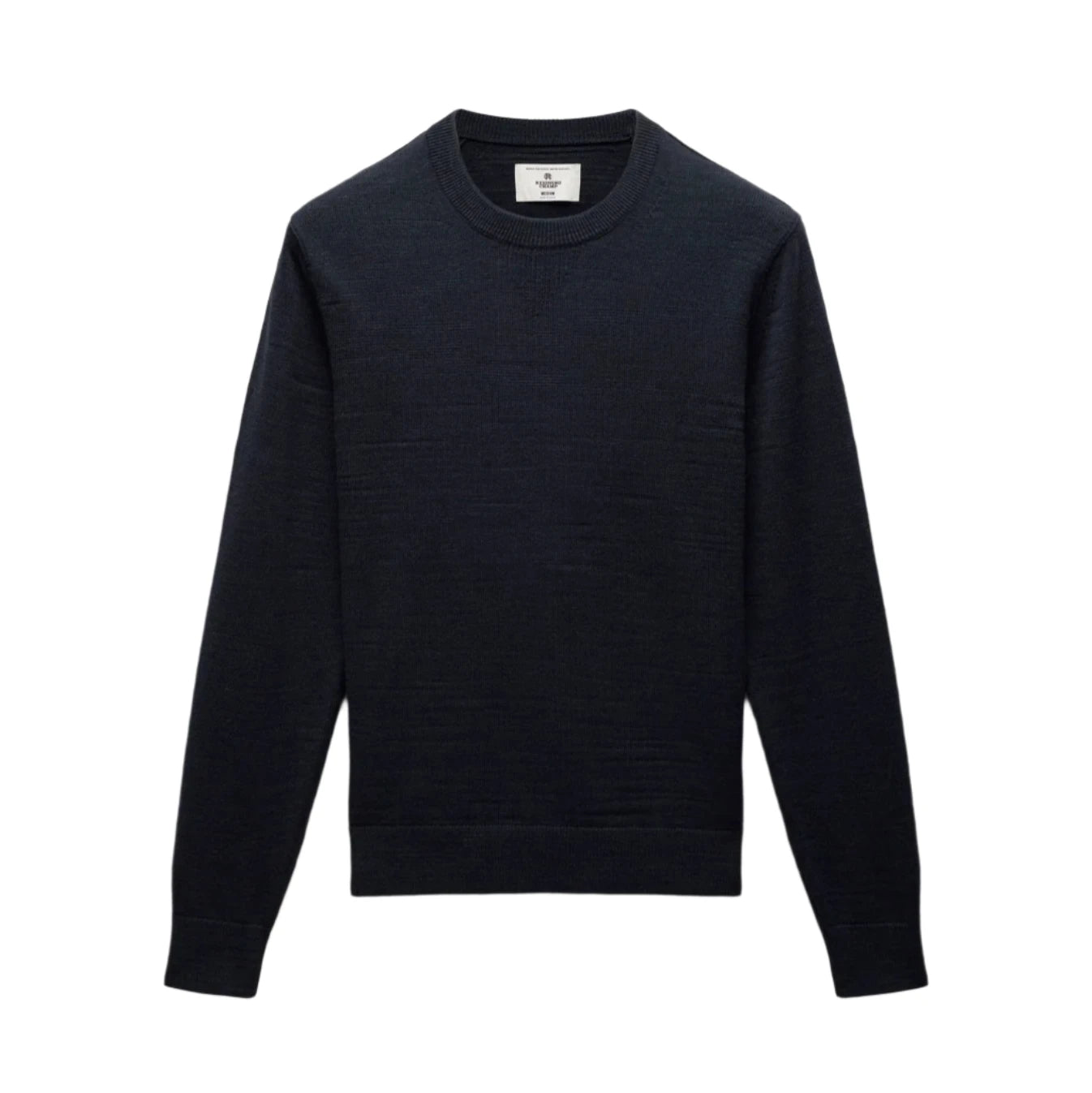 Cotton Slub Laurel Crewneck Navy
