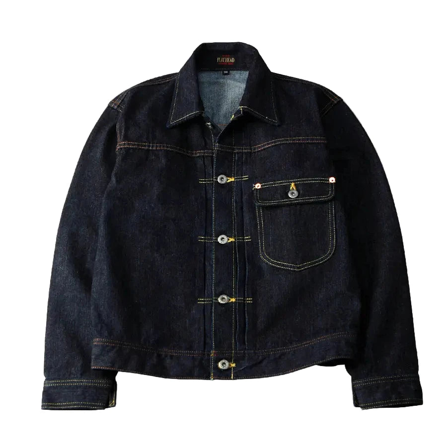FN-OJ-D101 14.5oz Left Hand Twill 1940s Denim Jacket