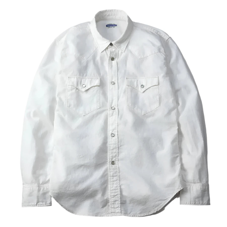 FN-SCW-003L 5oz Western Chambray Shirt White