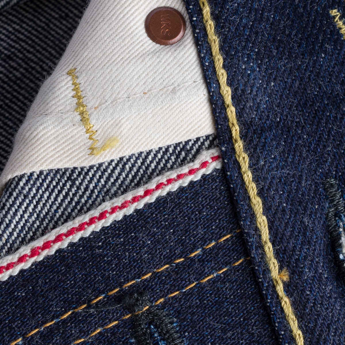 IH-666S-UHR 21/23oz Ultra Heavy Raw Selvedge Denim Slim Straight Indigo