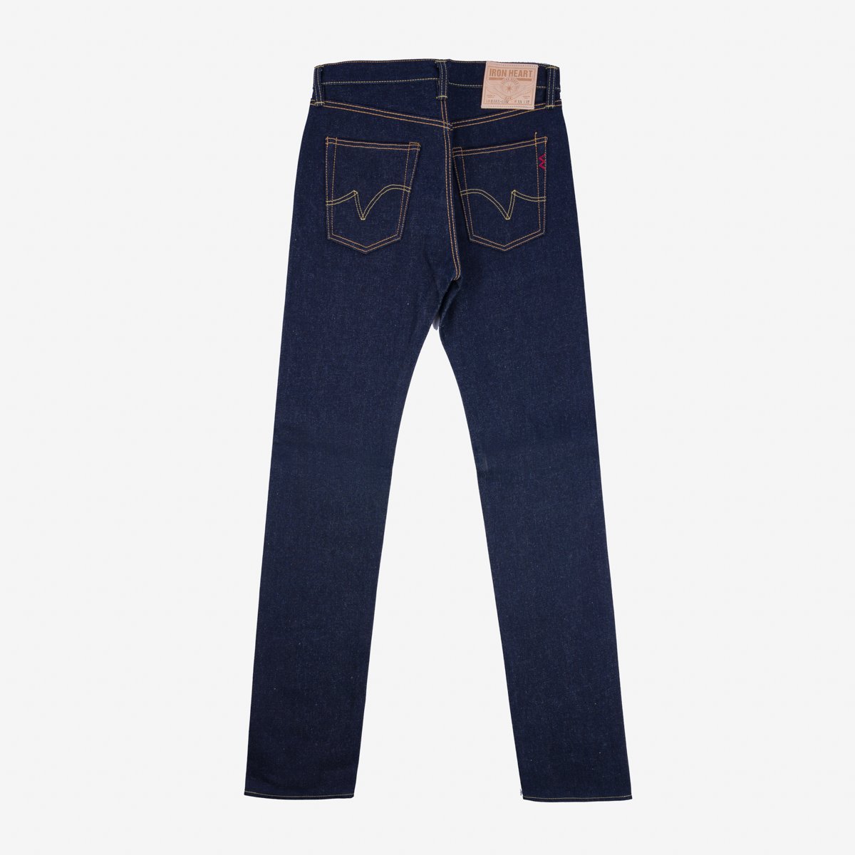 IH-666S-UHR 21/23oz Ultra Heavy Raw Selvedge Denim Slim Straight Indigo