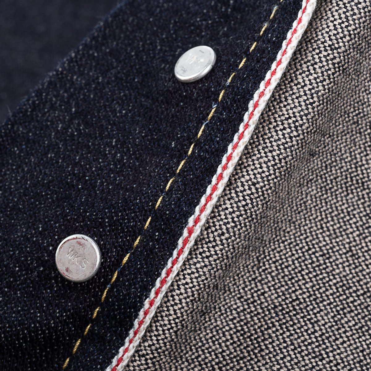 IH-666SBR-14 14oz Broken Twill Selvedge Denim Slim Straight Indigo