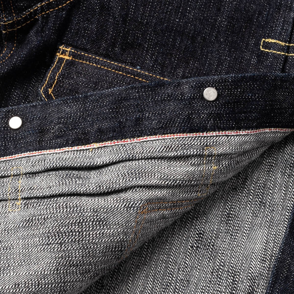IHJ-507-SLB 16oz Slubby Selvedge Denim Type II Jacket Indigo