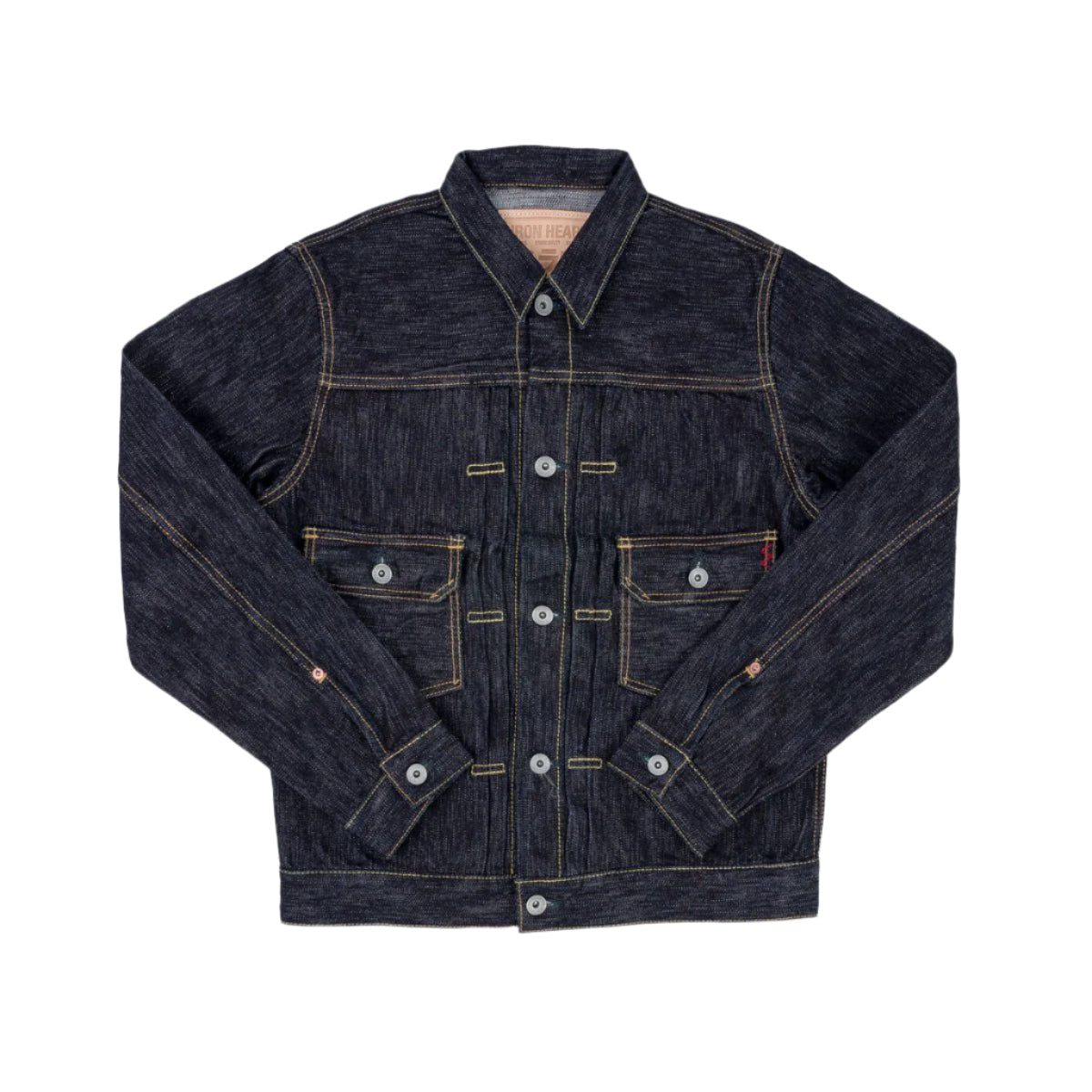 IHJ-507-SLB 16oz Slubby Selvedge Denim Type II Jacket Indigo