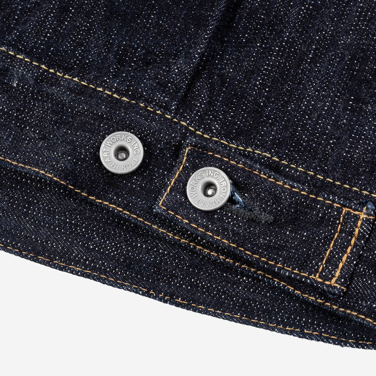 IHJ-507-SLB 16oz Slubby Selvedge Denim Type II Jacket Indigo