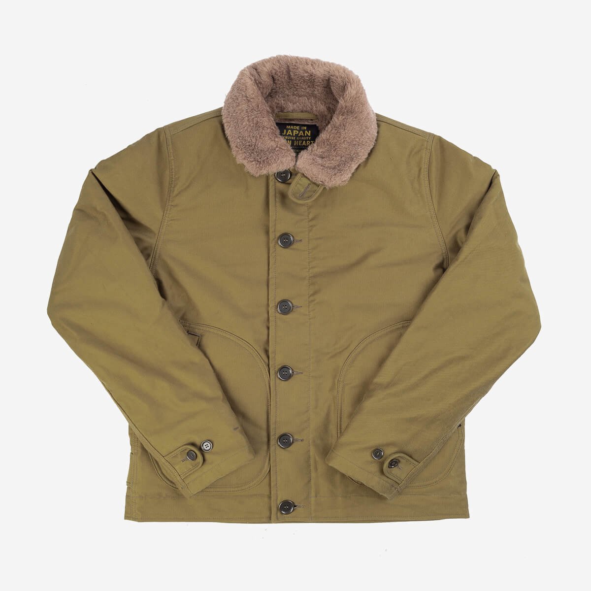 IHM-35-KHA Whipcord N1 Deck Jacket Khaki