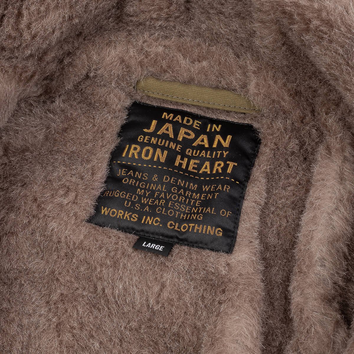 IHM-35-KHA Whipcord N1 Deck Jacket Khaki