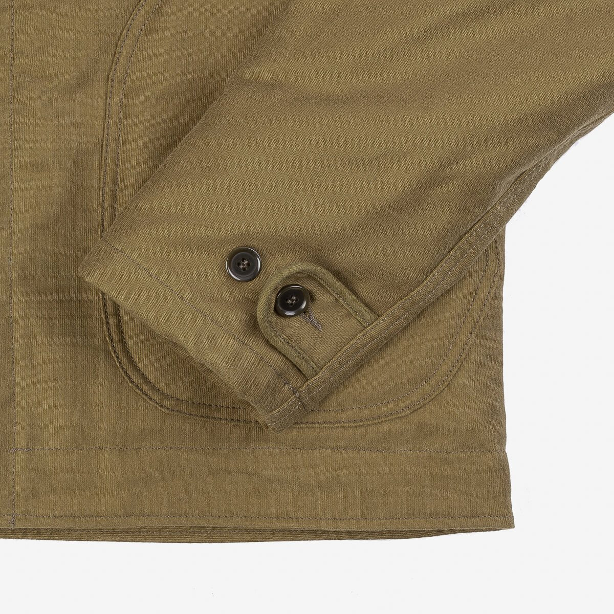 IHM-35-KHA Whipcord N1 Deck Jacket Khaki