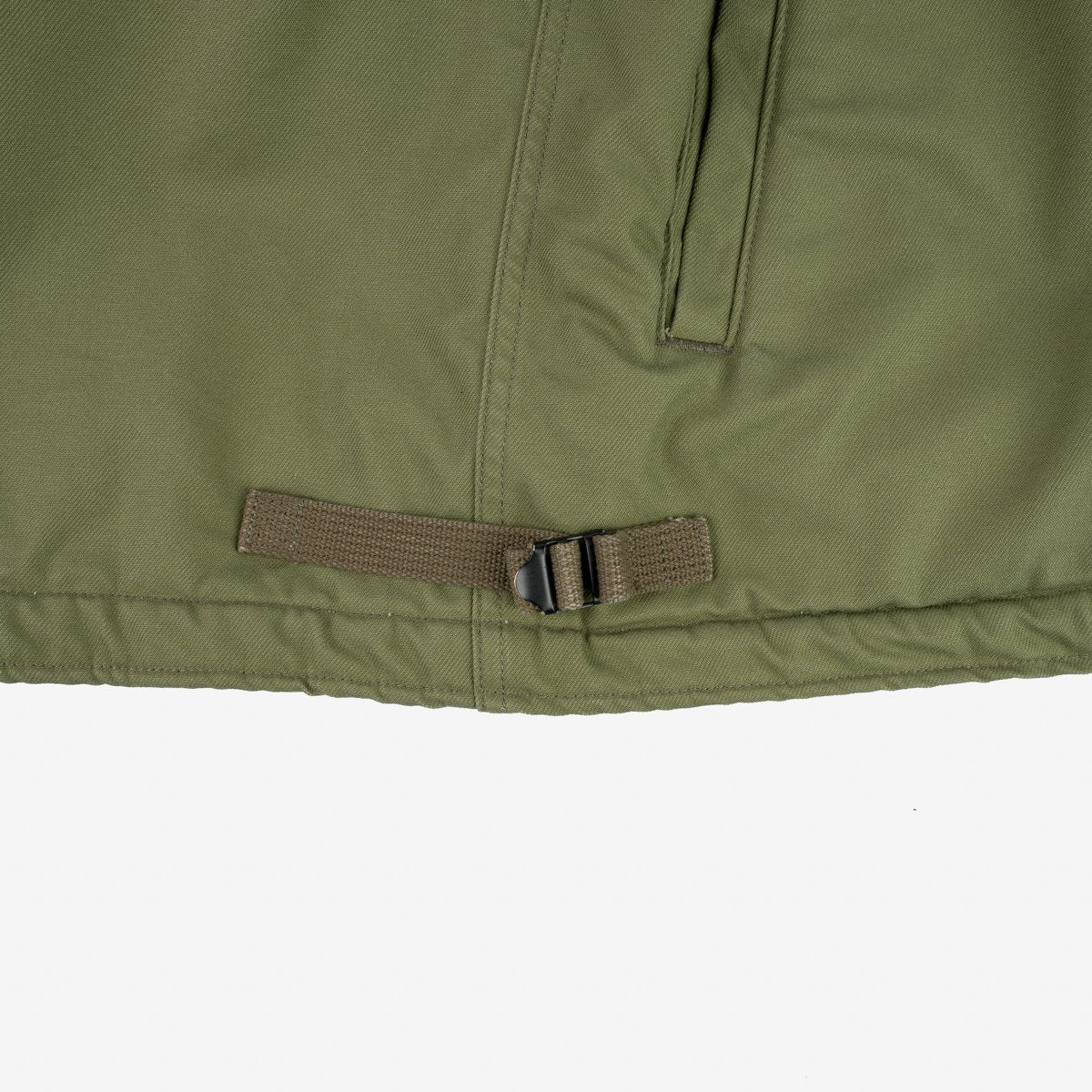 IHM-39-OLV Military Serge A2 Deck Jacket Olive