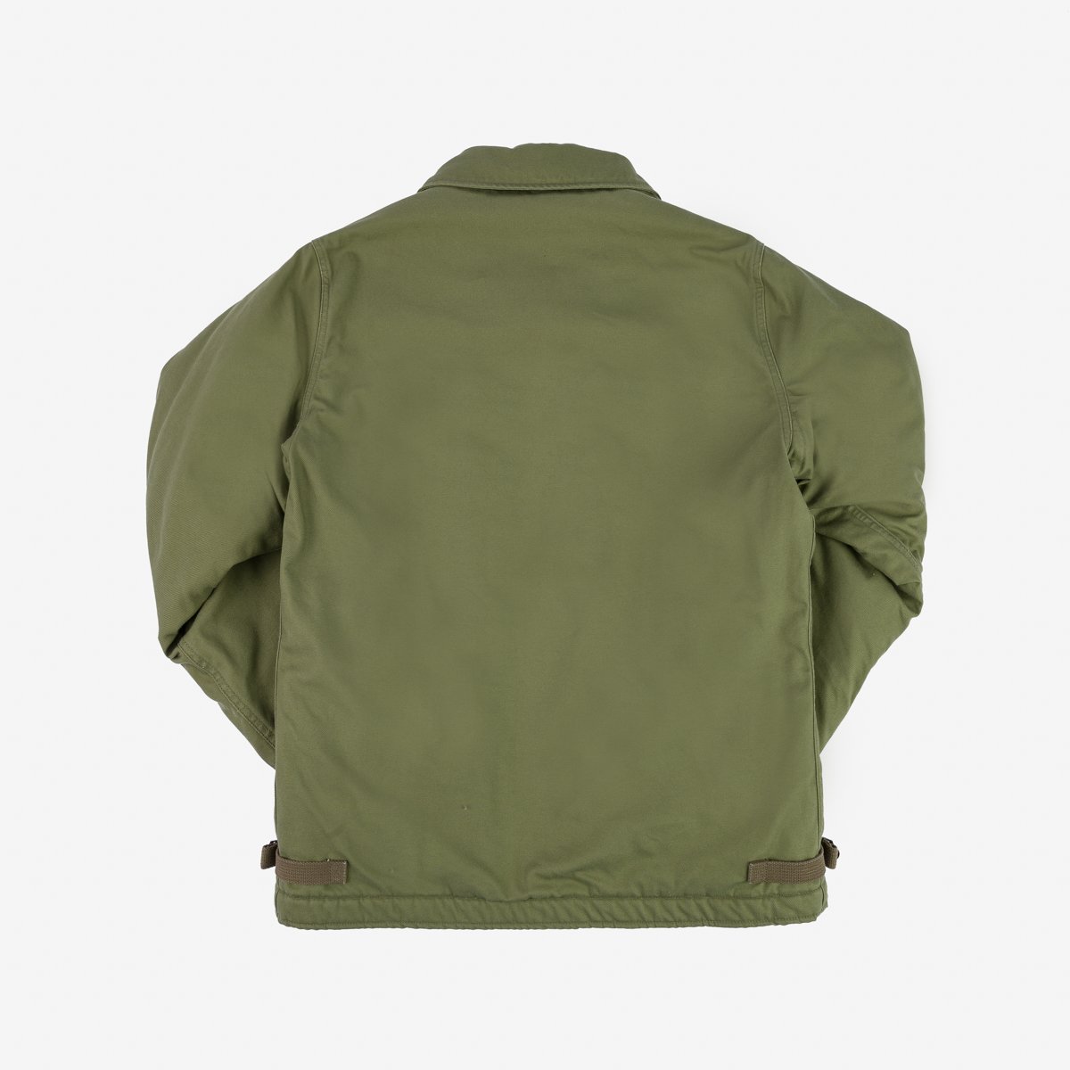 IHM-39-OLV Military Serge A2 Deck Jacket Olive