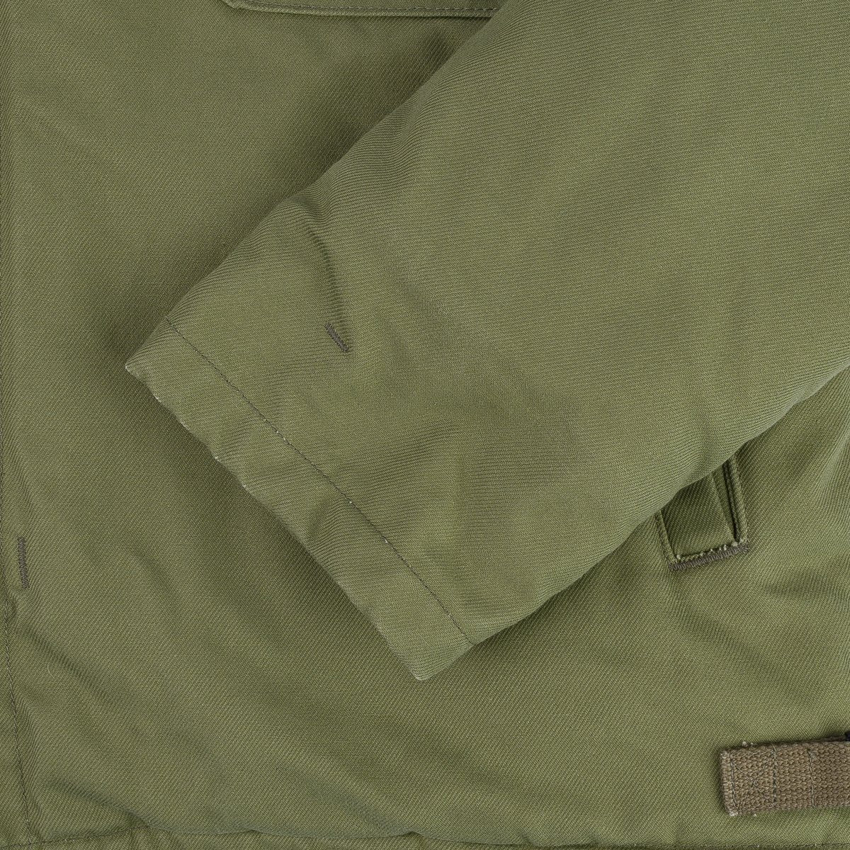 IHM-39-OLV Military Serge A2 Deck Jacket Olive