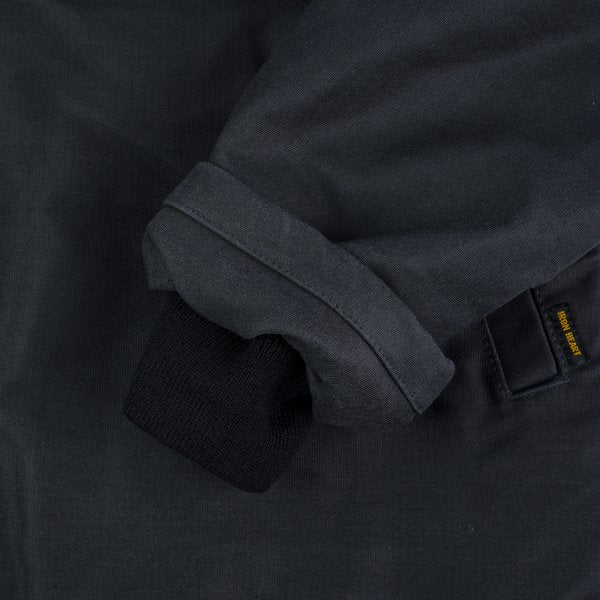 IHM-37-BLK Oiled Whipcord N1 Deck Jacket Black