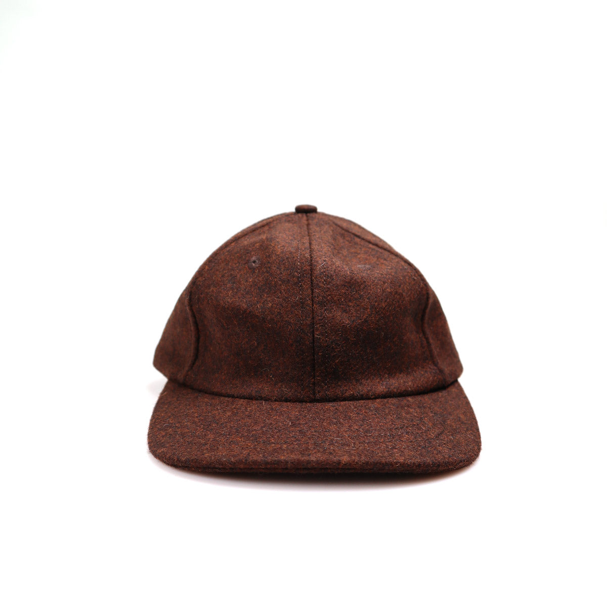Unstructured Baseball Hat Red Oak Melton Wool