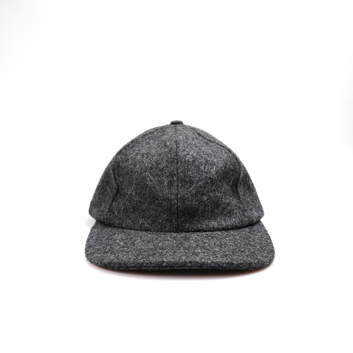 Unstructured Baseball Hat Granite Melton Wool