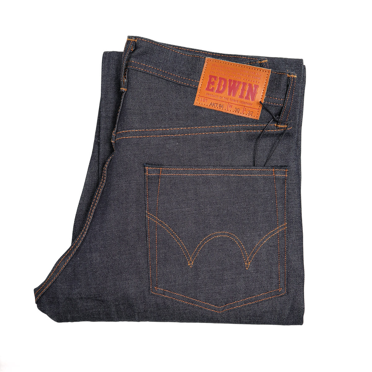 AKT04 Dry Indigo 13.5oz Japanese Selvedge Denim Wide Straight