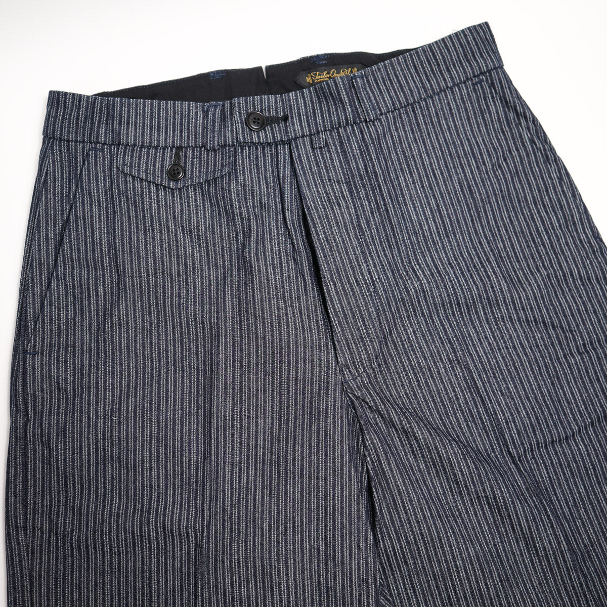 OR-1123 Tailor Work Trousers Indigo Stripe