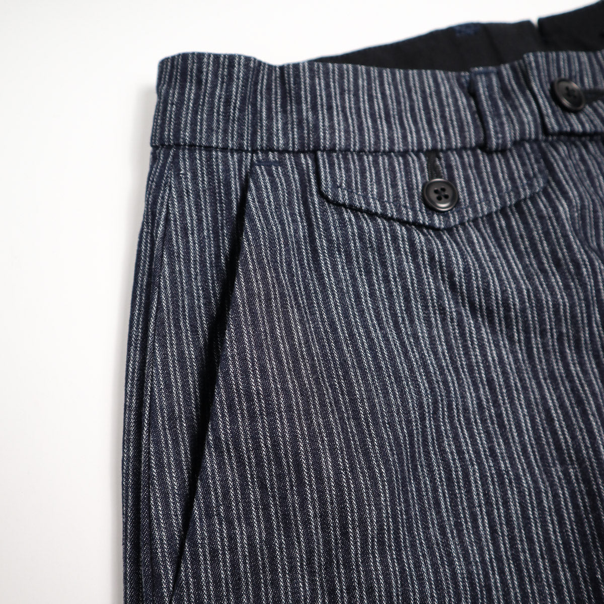 OR-1123 Tailor Work Trousers Indigo Stripe