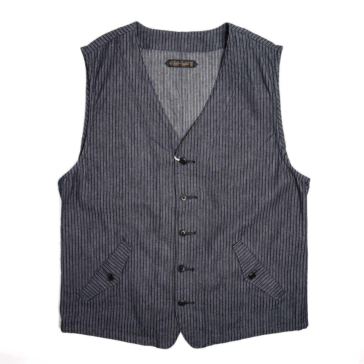 OR-4326 Indigo Dobby Gilet