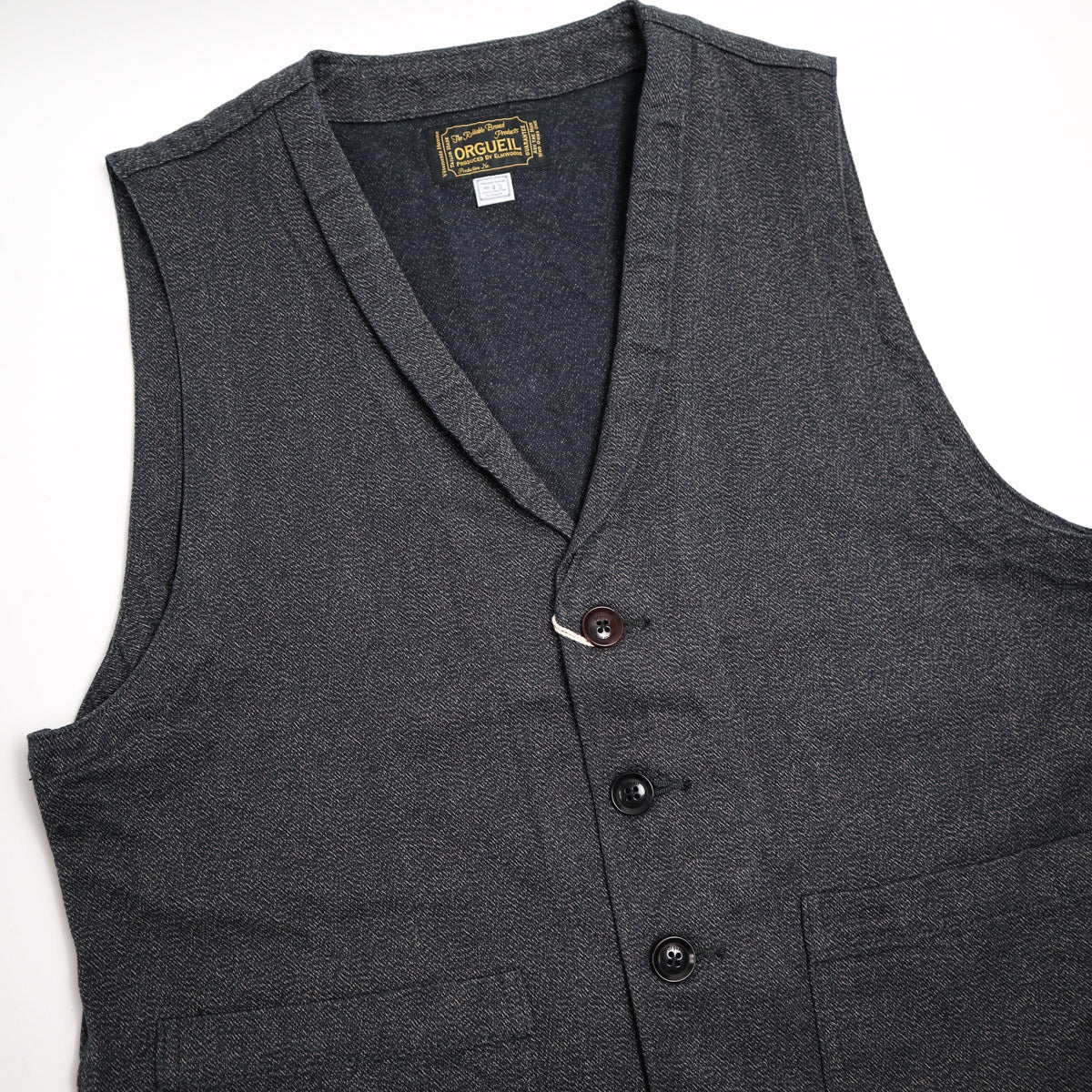 OR-4009 Gilet Heather Black