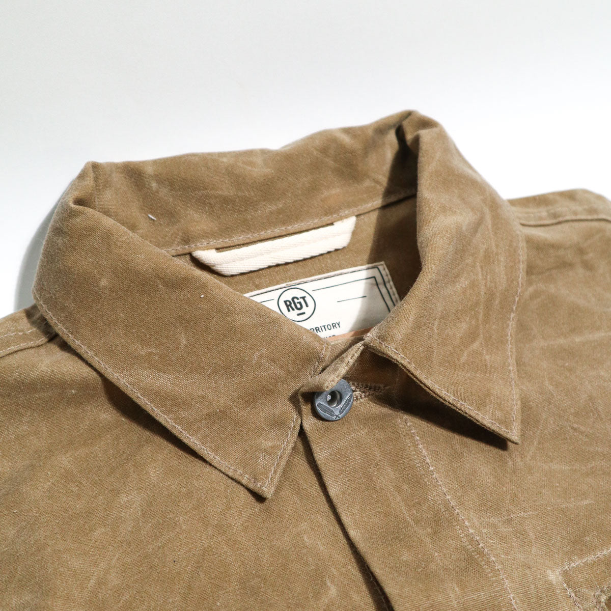 Ridgeline Supply Jacket Tan Waxed Canvas