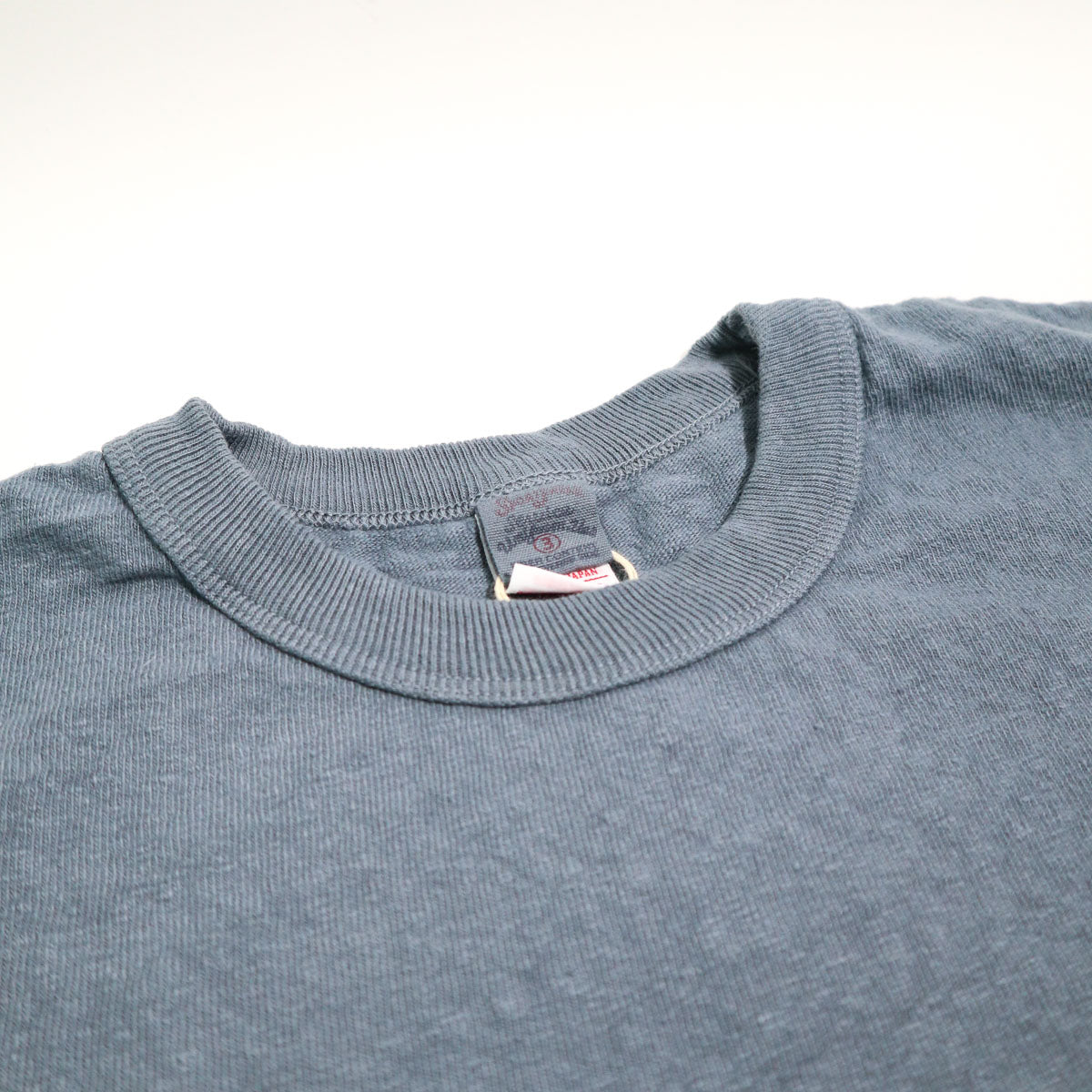 No.8 Slub Nep T-Shirt Gray